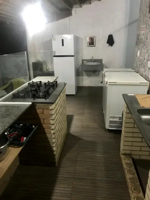 Cozinha integrada com bancada